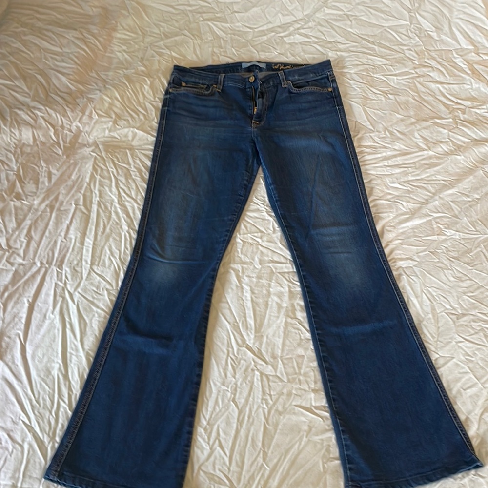 7 for All Mankind b(air) “A” Pocket Flair Jeans Size 32